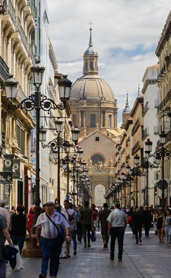 Apartamento Centrico "El Rubi Del Pilar" Apartman Zaragoza Kültér fotó
